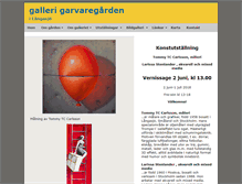 Tablet Screenshot of garvaregarden.com